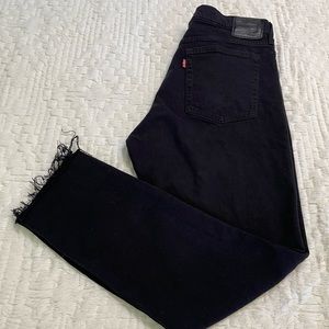 Levi’s Premium Wedgie Icon Jeans Black Desert Women’s Size 31